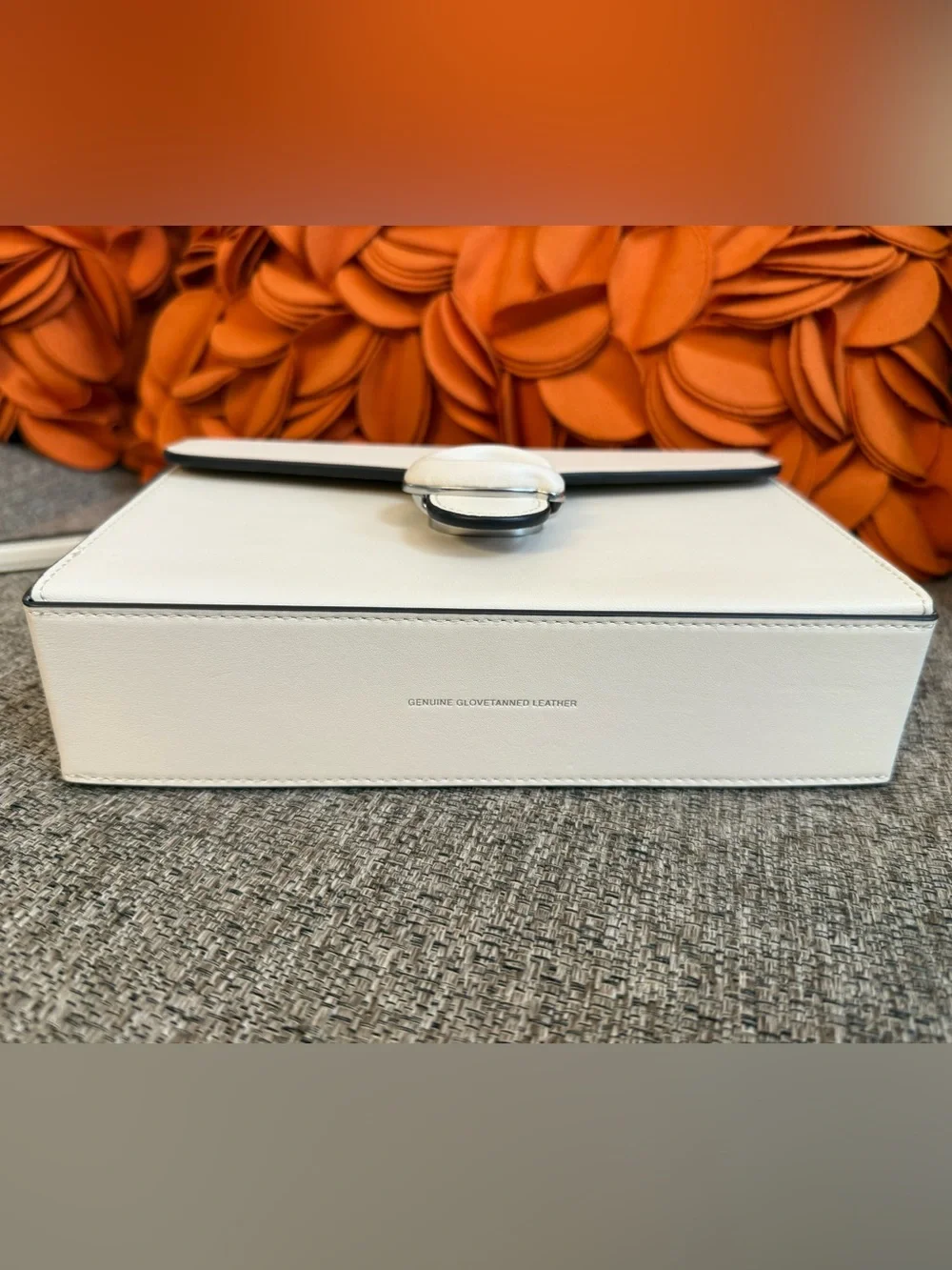 NWT Coach Tabby Box Bag in Chalk Glove Leather $495 MSRP
